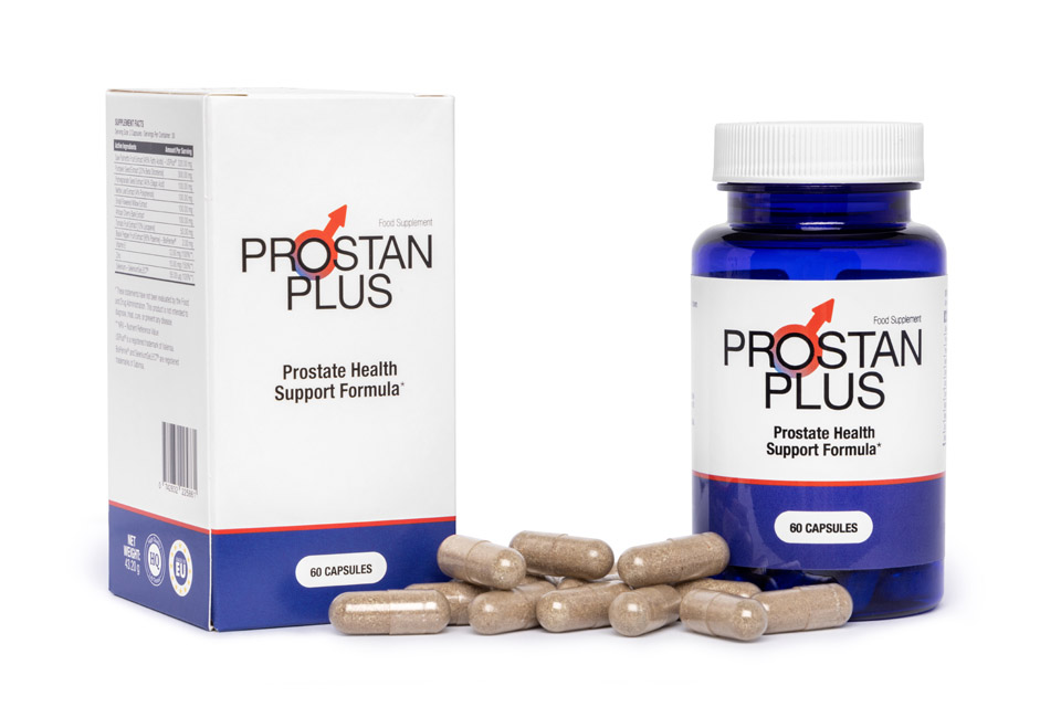 Prostan Plus es un suplemento dietético compuesto que estimula la salud de la próstata. Contribuye al mantenimiento de una función saludable de la próstata, apoya el mantenimiento de una función urinaria normal y contribuye a la comodidad urinaria en los hombres. Prostan Plus también favorece el flujo urinario máximo y la función excretora de los riñones.